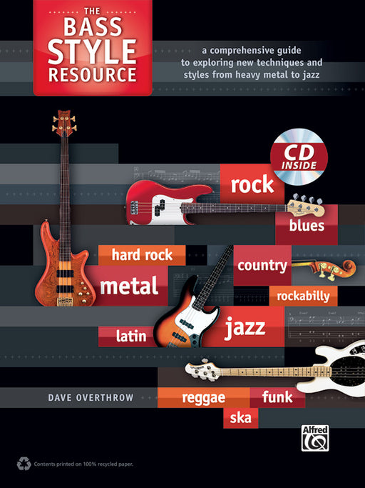 The Bass Style Resource A Comprehensive Guide to Exploring New Techniques and Styles from Heavy Metal to Jazz 風格 重金屬爵士音樂 | 小雅音樂 Hsiaoya Music