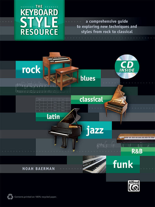 The Keyboard Style Resource A Comprehensive Guide to Exploring New Techniques and Styles from Rock to Jazz 鍵盤樂器 爵士音樂 | 小雅音樂 Hsiaoya Music