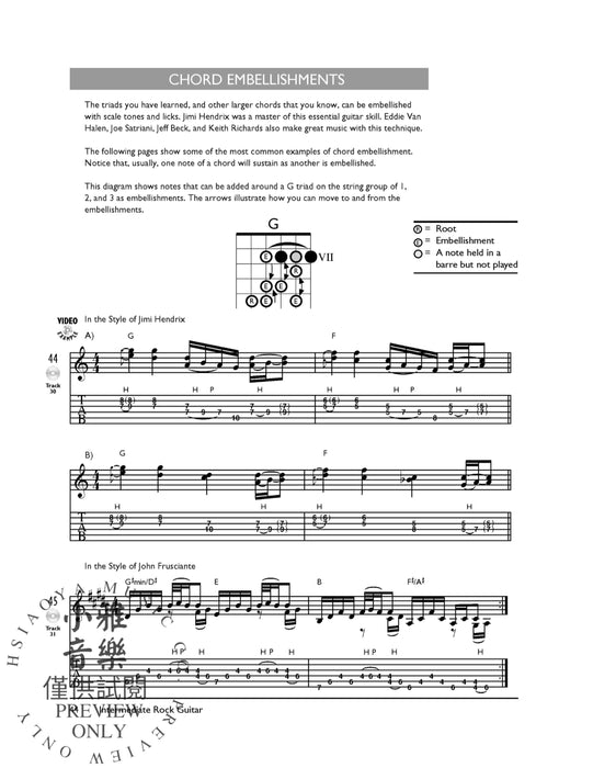 The Complete Rock Guitar Method: Intermediate Rock Guitar (2nd Edition) 吉他 | 小雅音樂 Hsiaoya Music