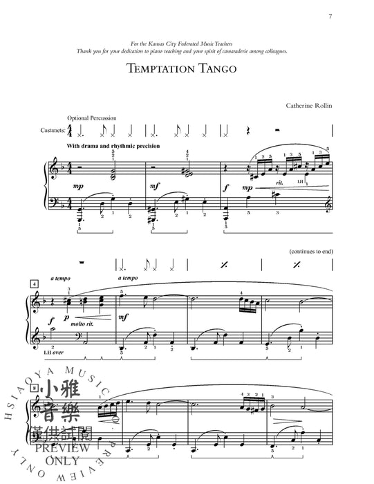 Dancing on the Keys, Book 3 5 Late Intermediate Piano Solos in Dance Styles 鋼琴 獨奏 舞曲 | 小雅音樂 Hsiaoya Music