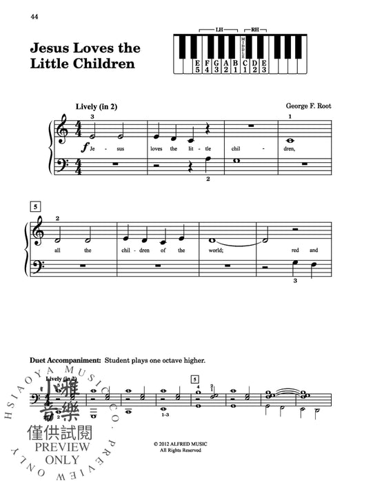 First Book of Favorites 40 Arrangements for Beginning Pianists | 小雅音樂 Hsiaoya Music