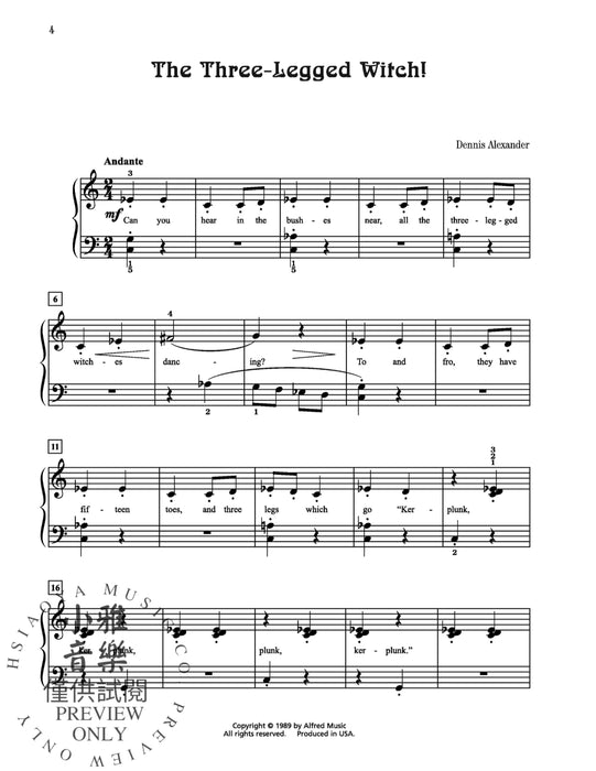 Halloween Favorites, Book 2 11 Original Piano Solos by Alfred and Myklas Composers 鋼琴 獨奏 | 小雅音樂 Hsiaoya Music