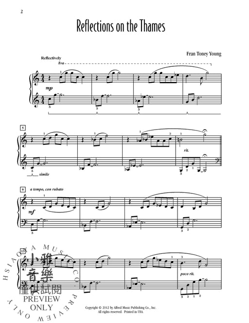 Reflection on the Thames 反射 | 小雅音樂 Hsiaoya Music