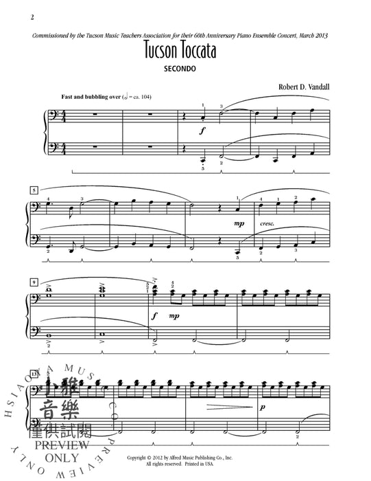 Tucson Toccata 觸技曲 | 小雅音樂 Hsiaoya Music