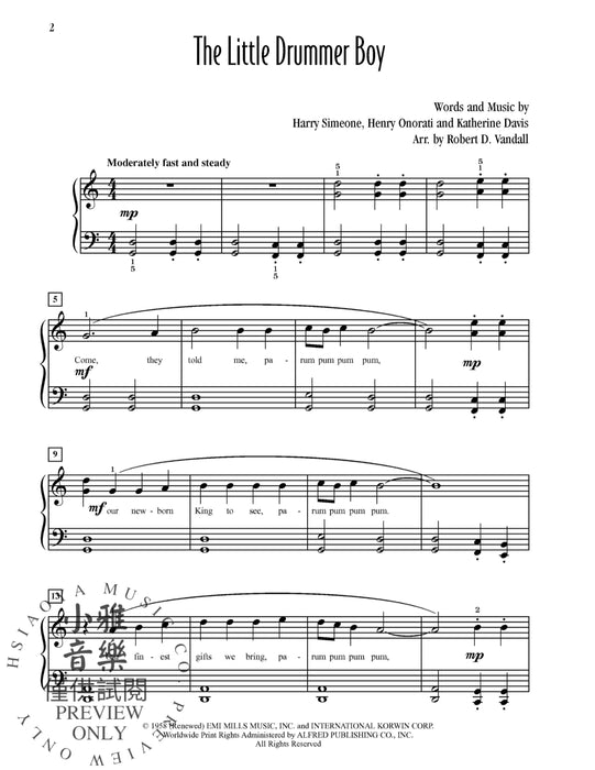 The Little Drummer Boy | 小雅音樂 Hsiaoya Music