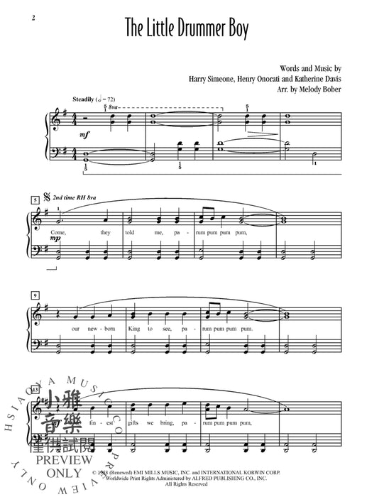 The Little Drummer Boy | 小雅音樂 Hsiaoya Music