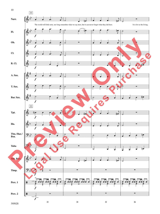 The Gettysburg Address 總譜 | 小雅音樂 Hsiaoya Music