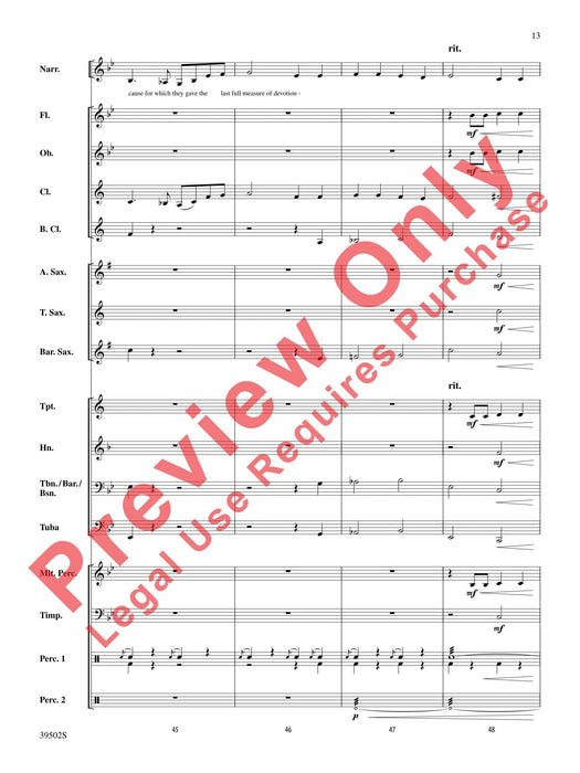 The Gettysburg Address 總譜 | 小雅音樂 Hsiaoya Music