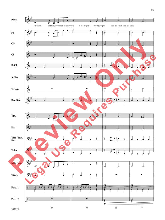 The Gettysburg Address 總譜 | 小雅音樂 Hsiaoya Music