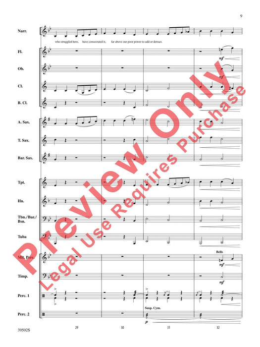 The Gettysburg Address 總譜 | 小雅音樂 Hsiaoya Music