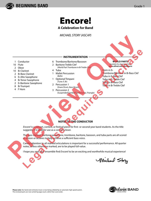 Encore! A Celebration for Band | 小雅音樂 Hsiaoya Music