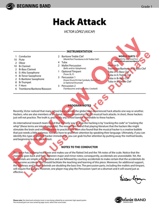 Hack Attack 總譜 | 小雅音樂 Hsiaoya Music