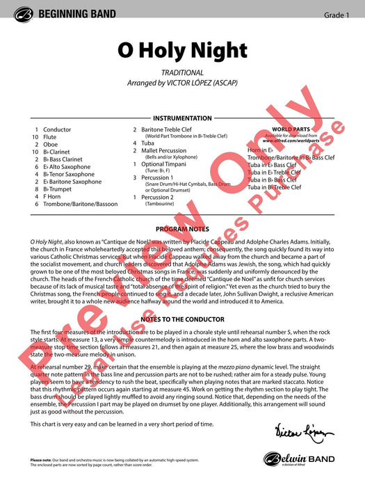 O Holy Night 總譜 | 小雅音樂 Hsiaoya Music