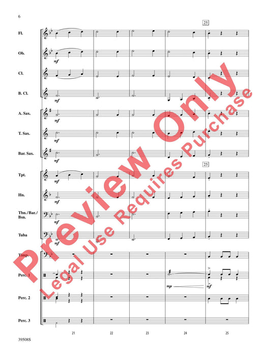 Bring Your Drums, Jeanette, Isabella Featuring the Percussion Section 擊樂器 總譜 | 小雅音樂 Hsiaoya Music