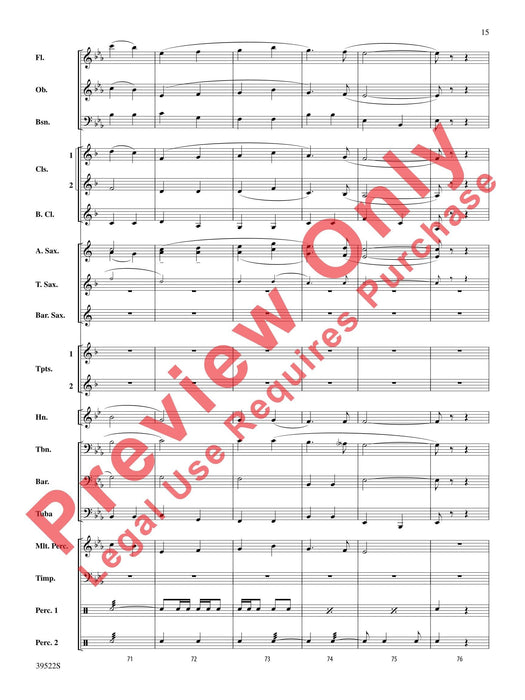 Medal of Freedom Concert March 音樂會進行曲 總譜 | 小雅音樂 Hsiaoya Music