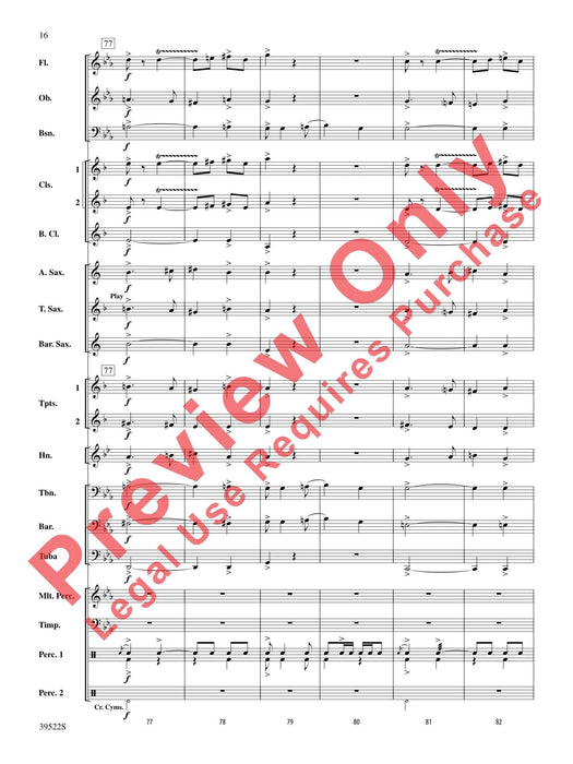 Medal of Freedom Concert March 音樂會進行曲 總譜 | 小雅音樂 Hsiaoya Music