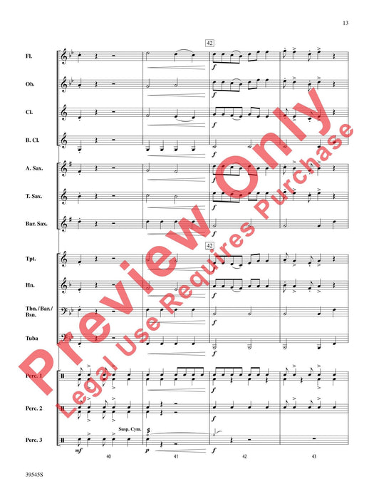 Li'l Liza Jane Featuring Each Section of the Band 樂節 總譜 | 小雅音樂 Hsiaoya Music