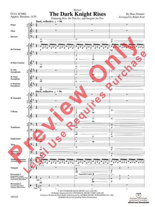 Batman: The Dark Knight Rises Featuring: Rise / On Thin Ice / Imagine the Fire | 小雅音樂 Hsiaoya Music