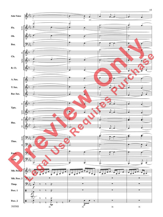 I Was Born for This For Soloist with Band Accompaniment 獨奏 伴奏 總譜 | 小雅音樂 Hsiaoya Music