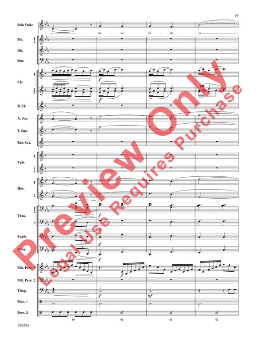 I Was Born for This For Soloist with Band Accompaniment 獨奏 伴奏 總譜 | 小雅音樂 Hsiaoya Music