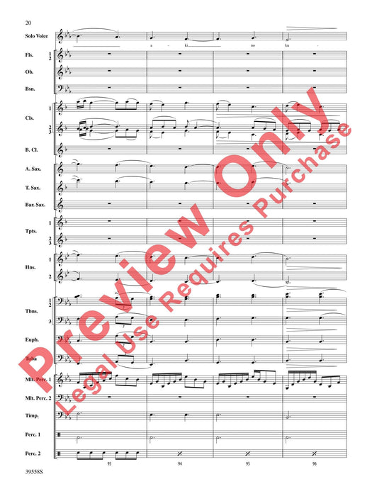 I Was Born for This For Soloist with Band Accompaniment 獨奏 伴奏 總譜 | 小雅音樂 Hsiaoya Music