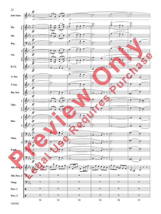 I Was Born for This For Soloist with Band Accompaniment 獨奏 伴奏 總譜 | 小雅音樂 Hsiaoya Music