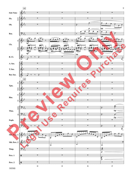 I Was Born for This For Soloist with Band Accompaniment 獨奏 伴奏 總譜 | 小雅音樂 Hsiaoya Music