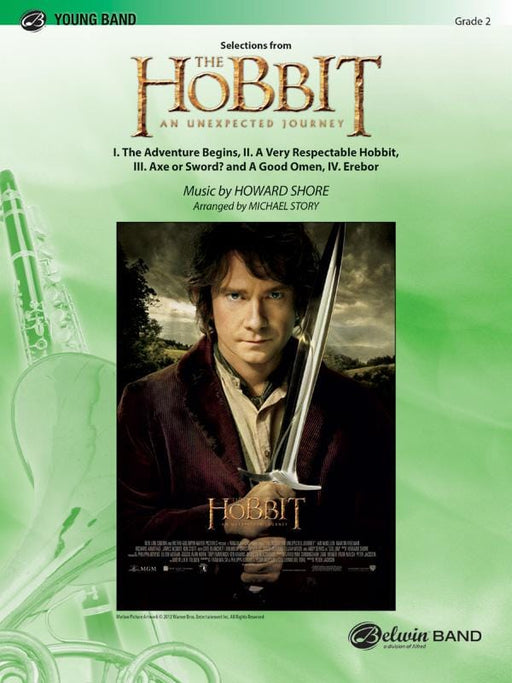 The Hobbit: An Unexpected Journey, Selections from I. The Adventure Begins / II. Axe or Sword? / A Good Omen / III. A Very Respectable Hobbit / IV. Erebor 總譜 | 小雅音樂 Hsiaoya Music