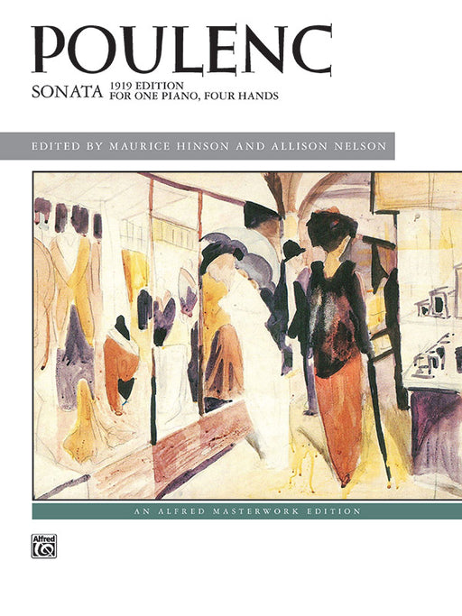Poulenc: Sonata 1919 Edition for One Piano, Four Hands 奏鳴曲 鋼琴四手聯彈 | 小雅音樂 Hsiaoya Music