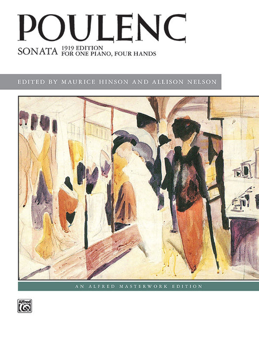 Poulenc: Sonata 1919 Edition for One Piano, Four Hands 奏鳴曲 鋼琴四手聯彈 | 小雅音樂 Hsiaoya Music