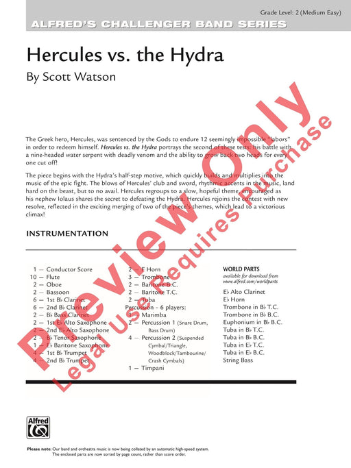 Hercules vs. the Hydra | 小雅音樂 Hsiaoya Music