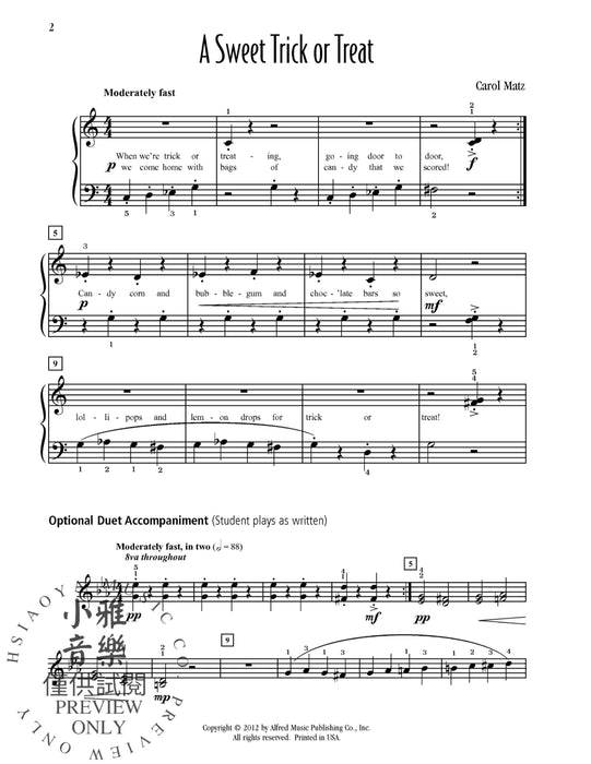 A Sweet Trick or Treat | 小雅音樂 Hsiaoya Music