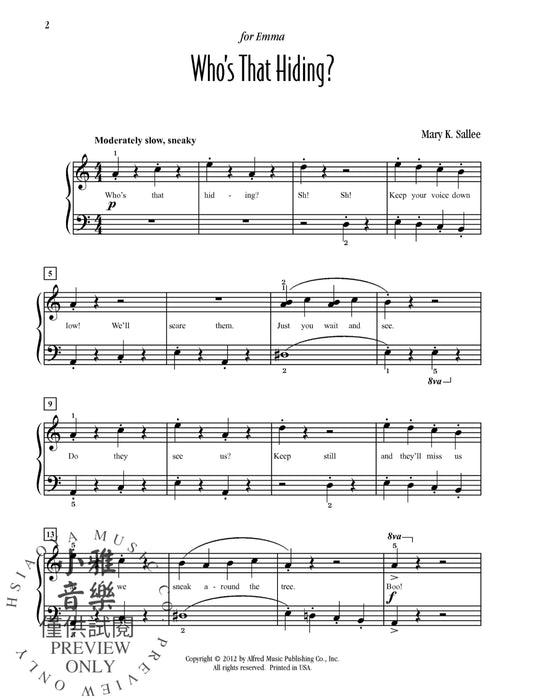 Who's That Hiding? | 小雅音樂 Hsiaoya Music