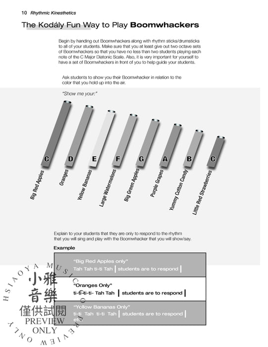 Rhythmic Kinesthetics Fun Percussion-Based Activities & Games for the Classroom 節奏 擊樂器 | 小雅音樂 Hsiaoya Music