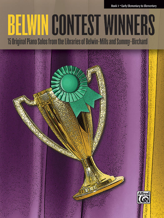 Belwin Contest Winners, Book 1 15 Original Piano Solos from the Libraries of Belwin-Mills and Summy-Birchard 鋼琴 獨奏 | 小雅音樂 Hsiaoya Music