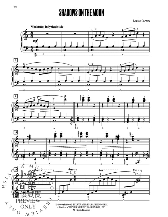 Belwin Contest Winners, Book 3 12 Original Piano Solos from the Libraries of Belwin-Mills and Summy-Birchard 鋼琴 獨奏 | 小雅音樂 Hsiaoya Music