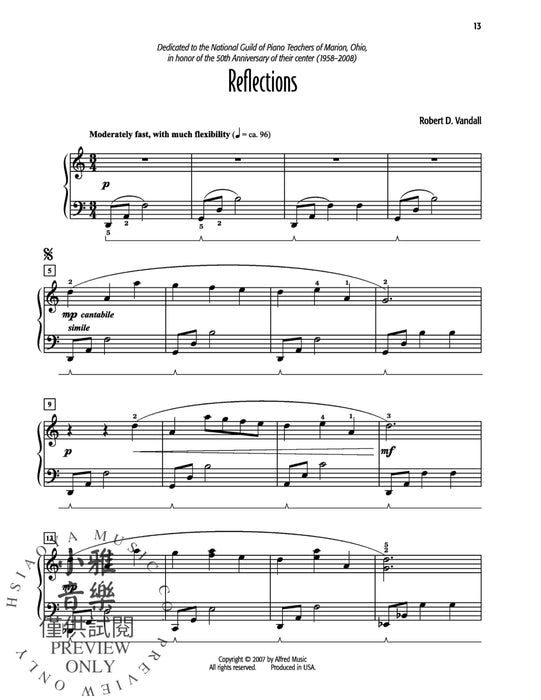Robert D. Vandall's Favorite Solos, Book 2 12 of His Original Piano Solos 獨奏 鋼琴 獨奏 | 小雅音樂 Hsiaoya Music