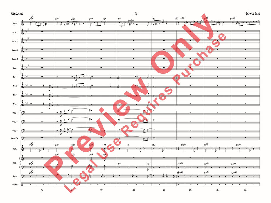 Gentle Rain 總譜 | 小雅音樂 Hsiaoya Music