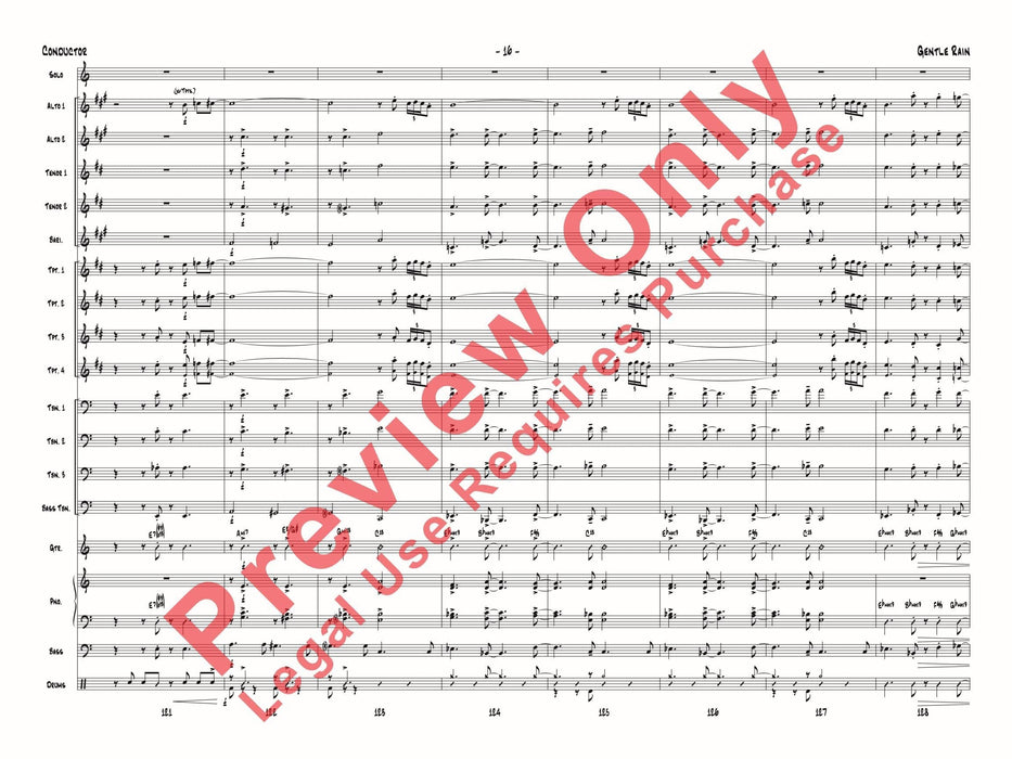 Gentle Rain 總譜 | 小雅音樂 Hsiaoya Music