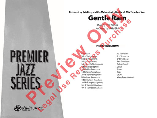 Gentle Rain 總譜 | 小雅音樂 Hsiaoya Music