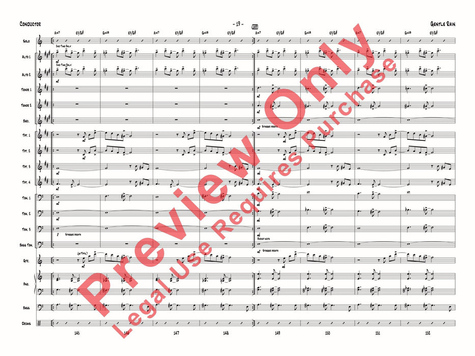 Gentle Rain 總譜 | 小雅音樂 Hsiaoya Music