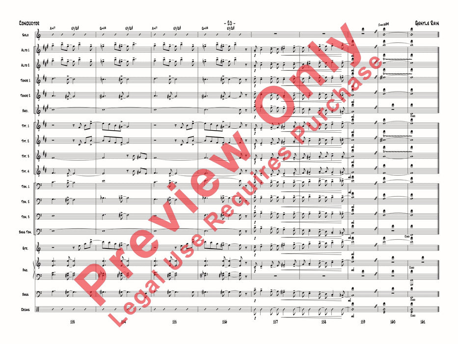 Gentle Rain 總譜 | 小雅音樂 Hsiaoya Music
