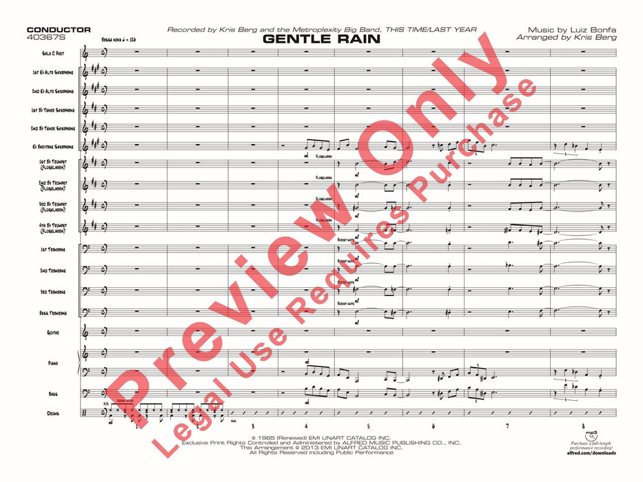 Gentle Rain 總譜 | 小雅音樂 Hsiaoya Music