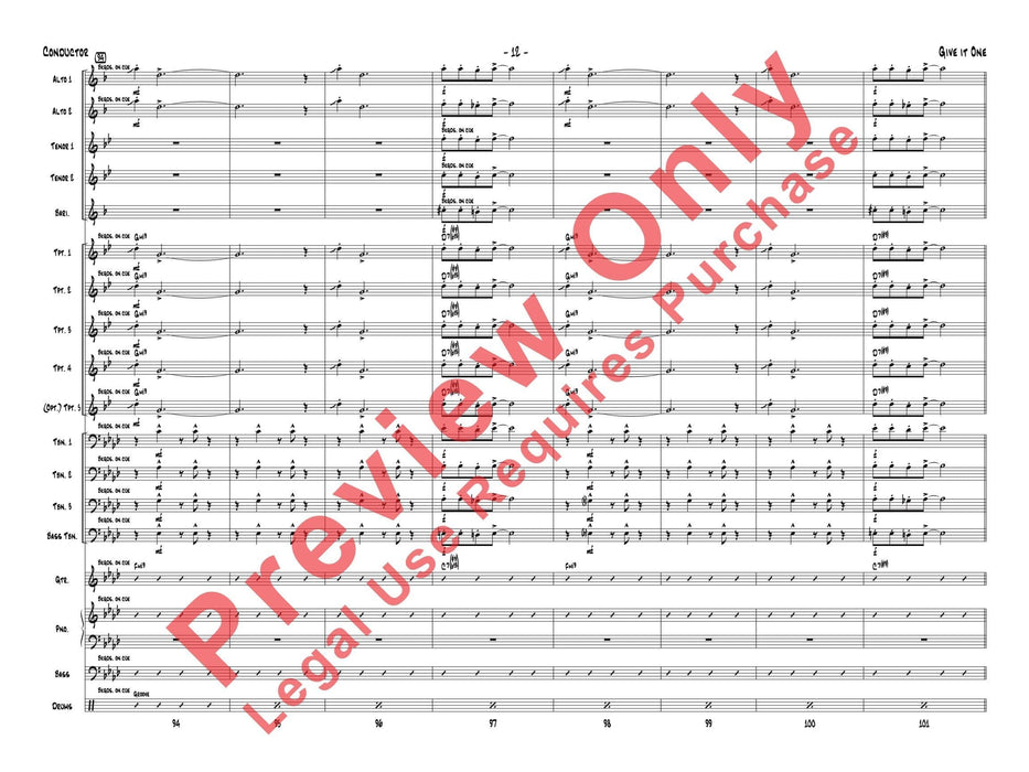 Give It One 總譜 | 小雅音樂 Hsiaoya Music