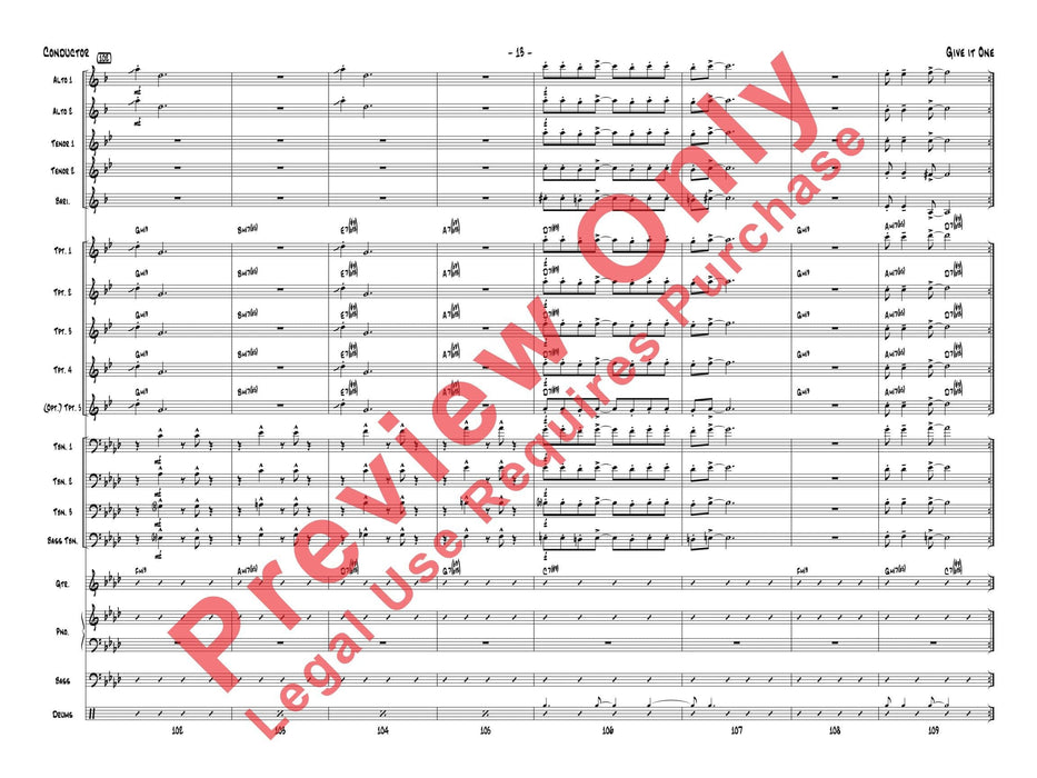 Give It One 總譜 | 小雅音樂 Hsiaoya Music