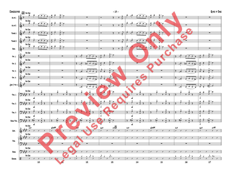 Give It One 總譜 | 小雅音樂 Hsiaoya Music