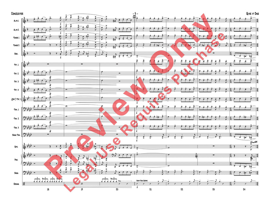 Give It One 總譜 | 小雅音樂 Hsiaoya Music