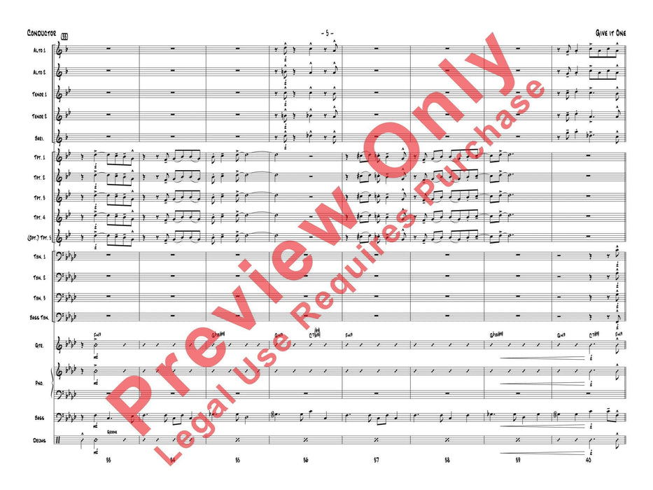 Give It One 總譜 | 小雅音樂 Hsiaoya Music