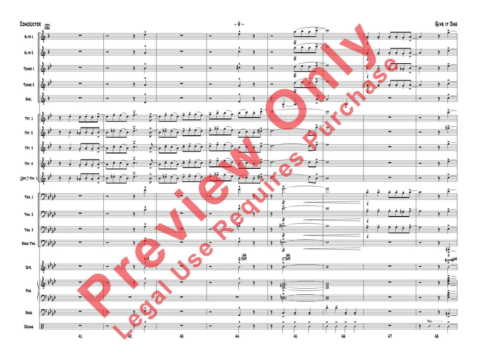 Give It One 總譜 | 小雅音樂 Hsiaoya Music