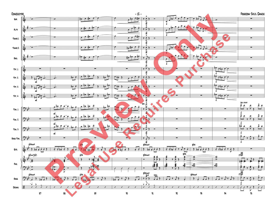 Freedom Jazz Dance 爵士音樂舞曲 總譜 | 小雅音樂 Hsiaoya Music